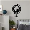 Wallity Hanah Home Elegante accessorio decorativo da parete in metallo nero, 44 x 70 cm, 100% metallo, spessore 1,5 mm, leggero e facile da appendere, perfetto per decorazioni moderne