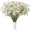 Duovlo Duolvo - 10 fiori artificiali da 59,9 cm, fiori artificiali di gipsofila, realistici al tatto, per matrimoni, casa, decorazione fai da te