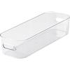 SmartStore | Scatola portaoggetti sottile da 1,3 l, trasparente, organizzatore da cucina, bagno, ufficio, frigorifero, adatto per alimenti e senza BPA, 10 anni di garanzia | L29 x W9,5 x H6,5 cm