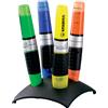 Stabilo Evidenziatori Stabilo Luminator 2-5 mm assortiti set da scrivania da 4 - 7104-2