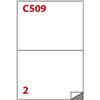 Markin Etichette bianche autoadesive Markin Copiatabu C509 Super Permanente 210x148 mm 2 et/foglio cf. 100 ff A4 X210C509SP