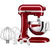 KitchenAid 5KSM55SXXEER Rosso Imperiale Planetaria con Ciotola Sollevabile 5,2 L
