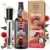 Bionoble Olio di Ricino Biologico 100ml - 100% Puro, Naturale, Pressato a Freddo - Ciglia, Sopracciglia, Capelli, Unghie - Vegan Castor Oil - Bottiglia di Vetro + Pipetta + Pompa + Kit Mascara