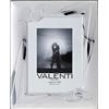 VALENTI & CO. Valenti&Co - Cornice Portafoto in Argento cm 13x18. Ideale Come Regalo per Nozze d'Argento - 25 Anni di Matrimonio o per Il venticinquesimo di parenti o Mamma e papà.