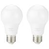 Amazon Basics Lampadina Edison a LED E27 con attacco a vite, 8 W (equivalenti a 60 W) bianco freddo, Non Dimmerabile (confezione da 2 pezzi)