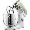 Kenwood KMX760GR KMIX Impastatrice Planetaria con Ciotola con manico in Acciaio da 5L, 3 Ganci di Miscelazione, Potenza 1000W, Personalizzabile con oltre 20 Accessori Acquistabili Separatamente, Verde
