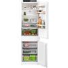 Bosch KIN862SE0, Serie 4, Frigorifero combinato da incasso, Total No Frost, VitaFresh XXL, Luce LED, Cerniera a traino, 177.2x54.1 cm