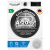 Bosch WGB24400IT Serie 8 Lavatrice smart a carica frontale, 9 kg, 1400 giri, Efficienza energetica A -20%, motore inverter con 10 anni di garanzia, riduce le pieghe, Bianco, 60 Cm