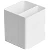 Amazon Basics Plastic Organizer - Portapenne per scrivania, bianco