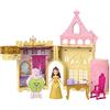 Mattel Disney Princess - Il Castello di Belle, set componibile ispirato al film Disney con una mini bambola e 9 accessori inclusi, giocattolo per bambini, 3+ anni, JDP54