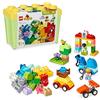 LEGO DUPLO Scatola Mattoncini - Auto e Camion, Giochi Educativi per Bambini e Bambine da 18 Mesi per le Abilità Motorie con Veicoli e Macchine Giocattolo da Costruire, Idee Regalo di Compleanno 10439