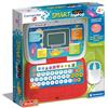 Clementoni - Computer Kid Smart Laptop Educativo Bambini 4+ Anni, 30 attività Educative, Gioco Elettronico per Imparare Lettere, Numeri e Musica, Mouse e Batterie Inclusi, Lingua Italiana, 16482