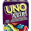 Mattel Games Uno Flip, L'elettrizzante variante del mitico gioco di carte per tutta la famiglia in una scatola in metallo, 112 carte fronte/retro e carte speciali FLIP, giocattolo 7+ anni, GDG37