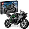 LEGO Technic Motocicletta Kawasaki Ninja H2R, Giochi per Bambini e Bambine da 10 Anni, Modellino di Moto Giocattolo in Scala da Costruire, Veicolo da Esposizione con Sterzo, Sospensioni e Motore 42170