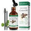 CJXHJY Olio Di Ricino Biologico 60 ml, Puro Al 100%, Olio Di Ricino Biologico Spremuto A Freddo Per La Crescita Dei Capelli, Naturale Per Corpo, Unghie, Ciglia E Sopracciglia