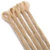 SEGO Dreads Extension Dreadlock Rasta [Biondo Cenere] 5 Pezzi Treccia Donna Dread Capelli Lunghi Sintetici Braiding Hair Fibre Uncinetto 50cm
