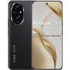 HONOR 200 Smartphone 5G NFC Dual SIM, 12GB RAM 512GB, AMOLED da 6.7 pollici telefono con tripla fotocamera principale da 50 MP, 5200 mAh, Android 14, Black [Versione italiana]