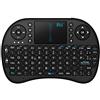 Rii Mini i8 - Tastiera Wireless Ergonomica con Mouse Touchpad per Smart TV, PC, HTPC, Console, Computer (Layout Italiano)