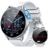 Motsfit Orologio Smartwatch Uomo Sano Orologi: 1.56" AMOLED Fitness Tracker con ECG HRV PPG Acido Urico SPO2 Pressione Sanguigna Sonno Pulsante SOS Torcia Integrata LED 100+ Sportive Compatibile Android iOS