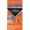Cellini Caffè Cellini Capsule Alluminio Compatibili con Nespresso* - Aluminium Portofino 100pz| Caffè gusto fruttato e fine acidità