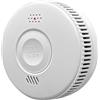 QXMH Rilevatore di fumi, allarme antincendio, allarme fumi con sensore fotoelettrico avanzato, monitoraggio dell'allarme antincendio con batteria ricaricabile della durata di 3 anni, allarme da 85 dB.1PCS