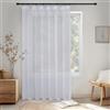 MRTREES tende per interni con gancetti 300 x 240 cm 1 pezzi tende per finestre tende finestra tende camera da letto moderna tenda bianca trasparenti per interni tende di organza