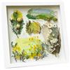 Hibmisy 3D Profonda Cornice 22 x 22 cm - per oggetti fino a 3 cm,per regalo di nozze o fiori, ricordi fai da te