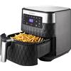 PremierTech PT55LAF Friggitrice ad Aria 55 Litri XL con 7 Programmi Display Digitale Touch Timer 60 Minuti Cottura 360° Temperatura Regolabile fino a 200°C Cestello Antiaderente Facile da Pulire
