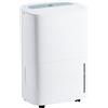 Kalopsia Deumidificatore Portatile 70L/Giorno: Elettrico Silenzioso 40dB con Igrostato Digitale & Timer|Tubo di Scarico Continuo 2m per Cantina/Bagno/Camera da Letto fino a 150m² Compatto con Ruote