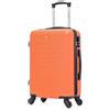 CELIMS - Valigia Bagaglio a Mano Arancione Approvata da Oltre 100 Compagnie Aeree | Ultra Leggera e Rigida | Trolley Bagaglio a Mano 55x40x20 | Bagaglio a Mano