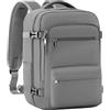 COOLIFE Bagages Cabine 40x20x25 Pour Ryanair Sac de Voyage, Sac a Dos Voyage Cabine Avion Bagage à Main Femme Homme 20L Sous Siege Bagage Sac De Voyage (Grigio, 45 x 36 x 20cm-30L)