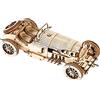 Robotime Gran Premio Auto Kit modello puzzle 3D Auto assemblaggio Costruzione meccanica per bambini, ragazzi e adulti