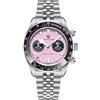 LACZ DENTON Pagani Design PD1718 Panda Quadrante Uomo Cronografo Orologi Giappone VK64 Movimento Acciaio 100M Impermeabile Uomo Moda Casual Orologio