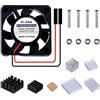 GeeekPi Raspberry Pi Ventola di Raffreddamento 30 x 30 x 7 mm con dissipatore per Raspberry Pi 3/2 Model B, Raspberry Pi 4B,3B + e Retroflag Nespi Case Plus (1-Pack)