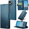 Rerzoiro Cover per Xiaomi Redmi 12 4G/5G Custodia Portafoglio [Blocco RFID] Premium Pelle PU Wallet Case Flip Libro con Porta Carte Slot Supporto Flip Case per Xiaomi Redmi 12 4G/5G, Blu