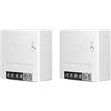 SONOFF Interruttore Intelligente, SONOFF MINI R2-2PCS WiFi Smart Switch 2-Way, 2.4G WiFi, APP Control, Funziona con Alexa, Google Home