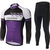 Baymate Invernale Abbigliamento Ciclismo Set Sportivo Giacca per Bicicletta Traspirante Maglia Pantaloni da Uomo