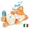 VTech Birba, Dormi e Sogna con Me, Luce Notturna Bambini con Movimento Respiro, Fino a 45 Minuti di Suoni della Natura e Fusa, Lingua Italiana, Batterie Incluse, 0-6 Anni