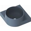 Ravak Yard lavabo 28x28 cm semicircolare a parete-da mobile XJX07228000