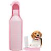 Generic Bottiglia da viaggio per cani - Bottiglie, dispenser d'acqua da viaggio per animali domestici, ciotola portatile a tenuta stagna per animali domestici, per passeggiate con cani, per