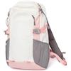 Outplea Zaino Trekking Impermeabile da Uomo 25L, Zaino Sportivo da Uomo Leggero, Zaino Escursionismo Donna Multitasca, Zaino da Eviaggio Campeggio Montagna Scuol Ciclismo, Bianco e Nero