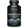 Vegavero Maca Nera | con L-arginina + Ginseng + Tribulus + Zinco | Integratori Sport Pre-workout | 120 capsule | Vegan | Senza Additivi | Vegavero®
