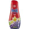 Pril Gel All in One Sciogli Grasso Detersivo Lavastoviglie Liquido Multi-Azione Sporco Difficile, Confezione da 35 lavaggi