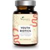 Vegavero Youth Biotics | Probiotici + Anti Age | Microbiota Intestinale Equilibrato & Salute della Pelle | Con Vitamina C, Vitamina E, Coenzima Q-10 e Aminoacidi | Vegan | No OGM | No Additivi | Vegavero®