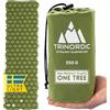 TRINORDIC Materassino Gonfiabile Ultraleggero da Campeggio - Materasso Singolo Salvaspazio ad Aria per Dormire con Comfort - Attrezzatura da Campeggio Resistente e Leggera per Avventure all'Aperto