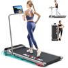 BLACK LORD Tappetino da passeggio con maniglia, serie MS2H, tapis roulant per ufficio, esercizi in palestra, attrezzatura fitness da 3,2 CV, inclinazione del 4%, portatile sotto la scrivania, Argento