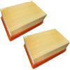WANGCL Sostituzione del filtro per aspirapolvere KARCHER Flat Pieghe MV4 MV5 MV6 WD4 WD5 WD6 P PREMIUM WD5 WD5