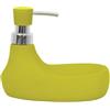 MSV Dispenser Sapone Porta Spugna in Ceramica Marbella Verde Anice