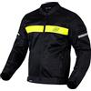 OZONE MOTO Dart Giacca da Moto Uomo | Tessile | Protezioni per Gomiti e Spalle | Elementi Riflettenti | Pannelli in Rete | 4 Tasche