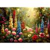 EOBROMD 5D Diamond Painting Kit Completo Farfalla, Fiore Pittura Diamante FAI DA TE, Farfalla Diamond Painting Adulti, Strass Ricamo a Punto Croce Painting per Decorazione Casa 30x40 cm